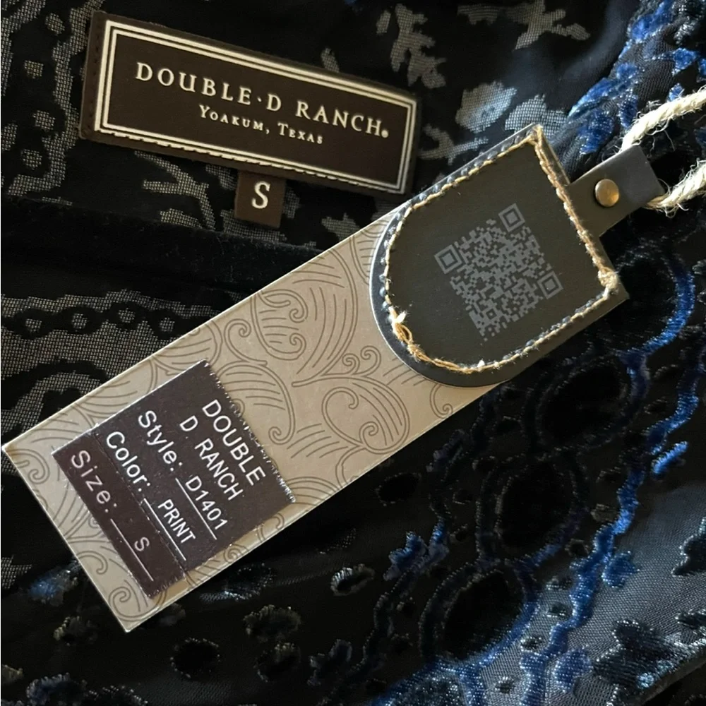 DOUBLE D RANCH Chisholm Trail Velvety Bandana Dress SMALL is Sold Out @ … - Picture 5 of 12